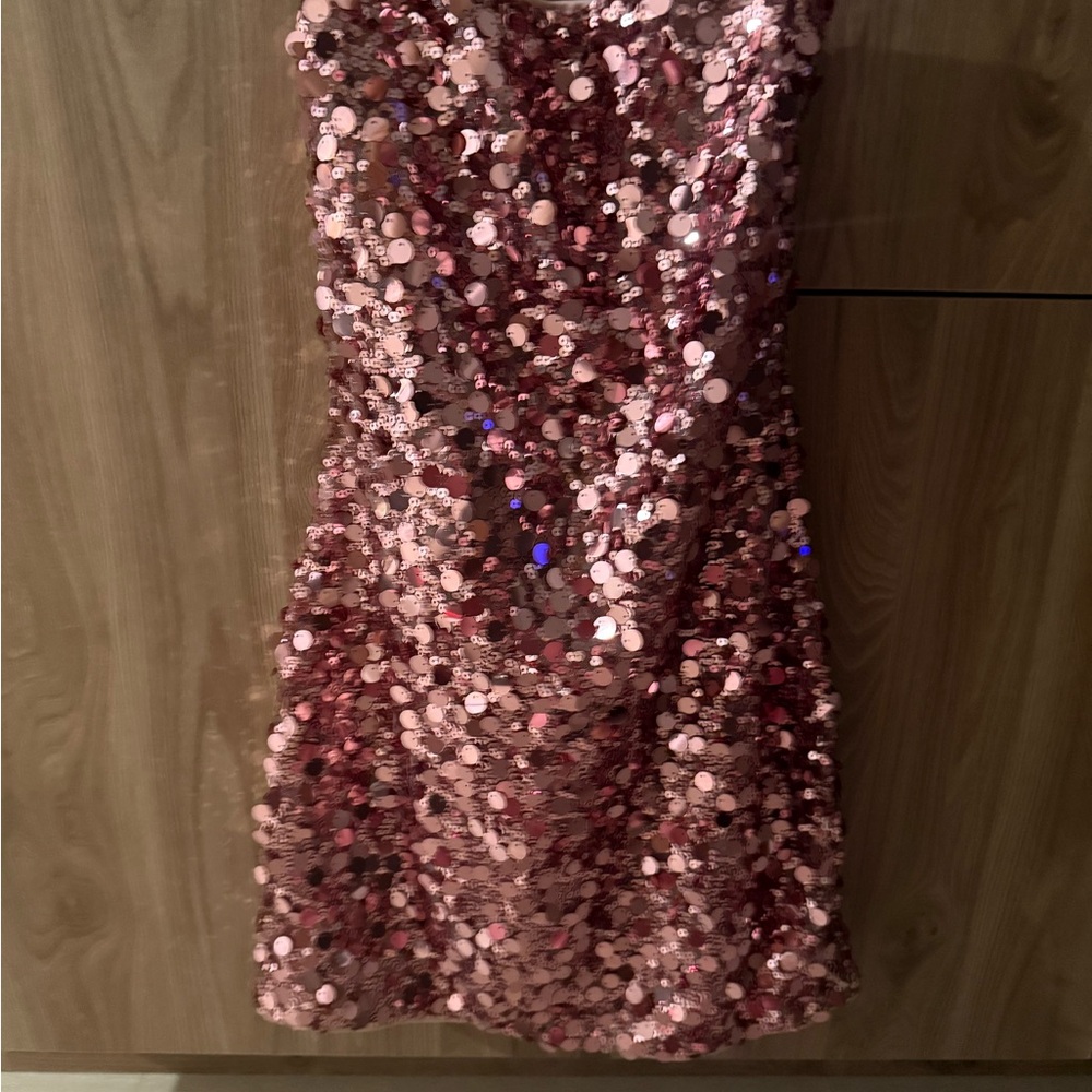 Windsor Pink Sequin Dress